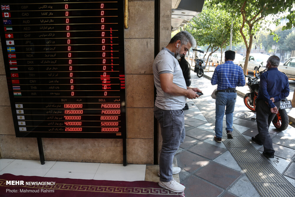 تصاویر: ریزش نرخ&zwnj;ها در بازار ارز