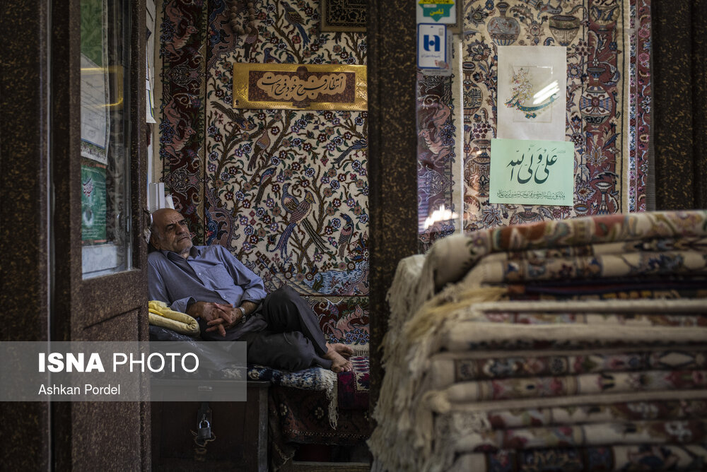 تصاویر: بازار فرش مشهد