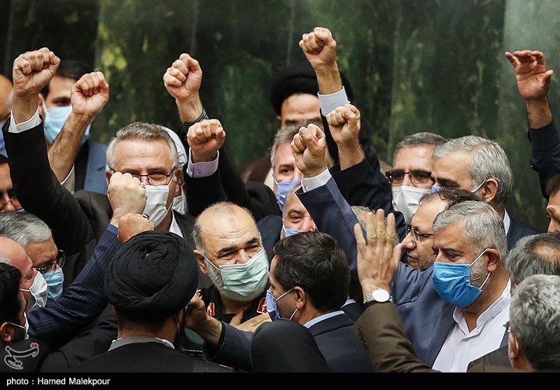 تصاویر: جلسه رأی اعتماد مجلس به وزیر پیشنهادی صمت