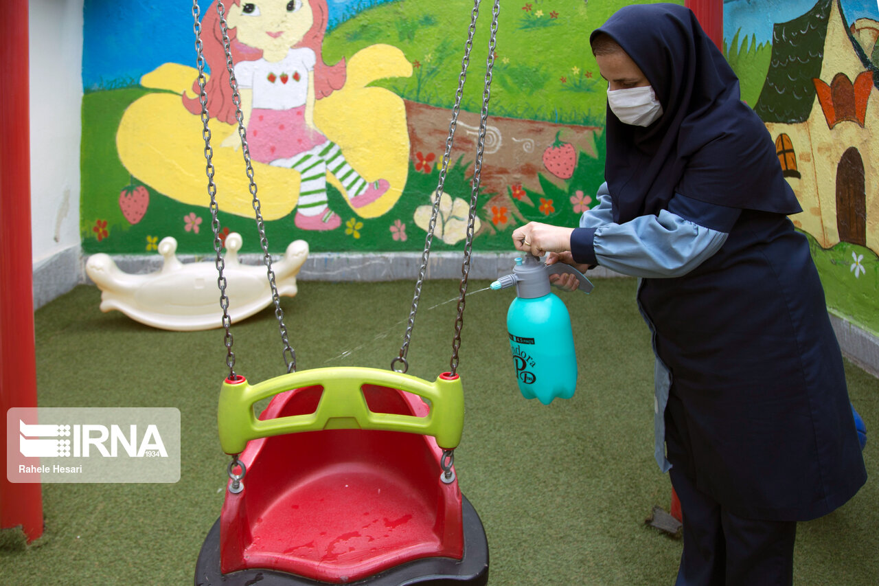 تصاویر: فعالیت مهدهای کودک در دوران کرونا
