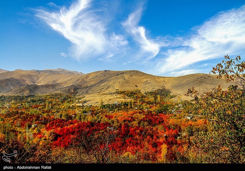 تصاویر: طبیعت پاییزی روستای سیلوار همدان