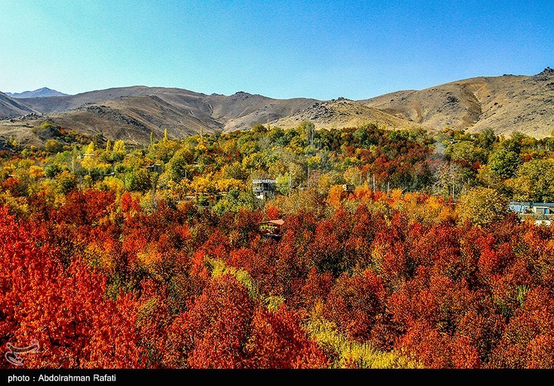 تصاویر: طبیعت پاییزی روستای سیلوار همدان