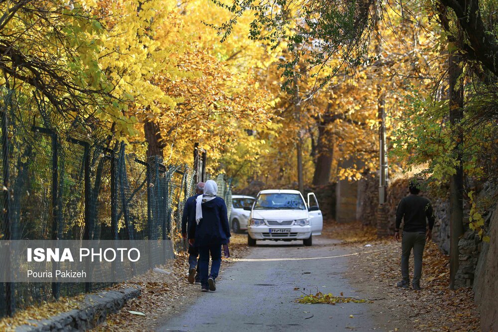 تصاویر:&zwnj; کوچه باغ&zwnj; گَردی پاییز