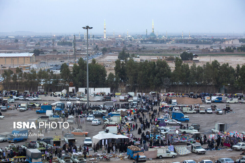 تصاویر: جمعه بازار قم در شرایط کرونایی