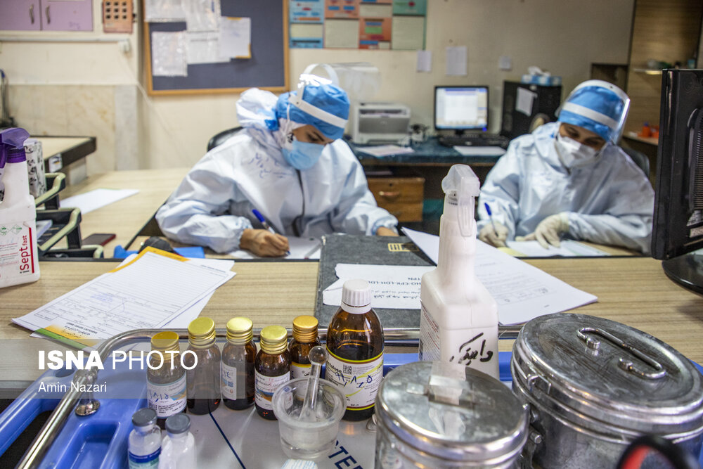 وضعیت حاد کرونا در بیمارستان سینا شهرستان کارون