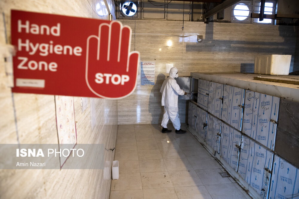 وضعیت حاد کرونا در بیمارستان سینا شهرستان کارون