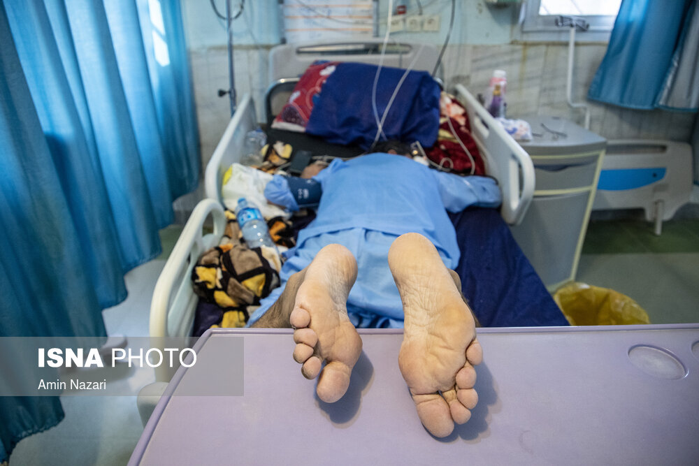 وضعیت حاد کرونا در بیمارستان سینا شهرستان کارون