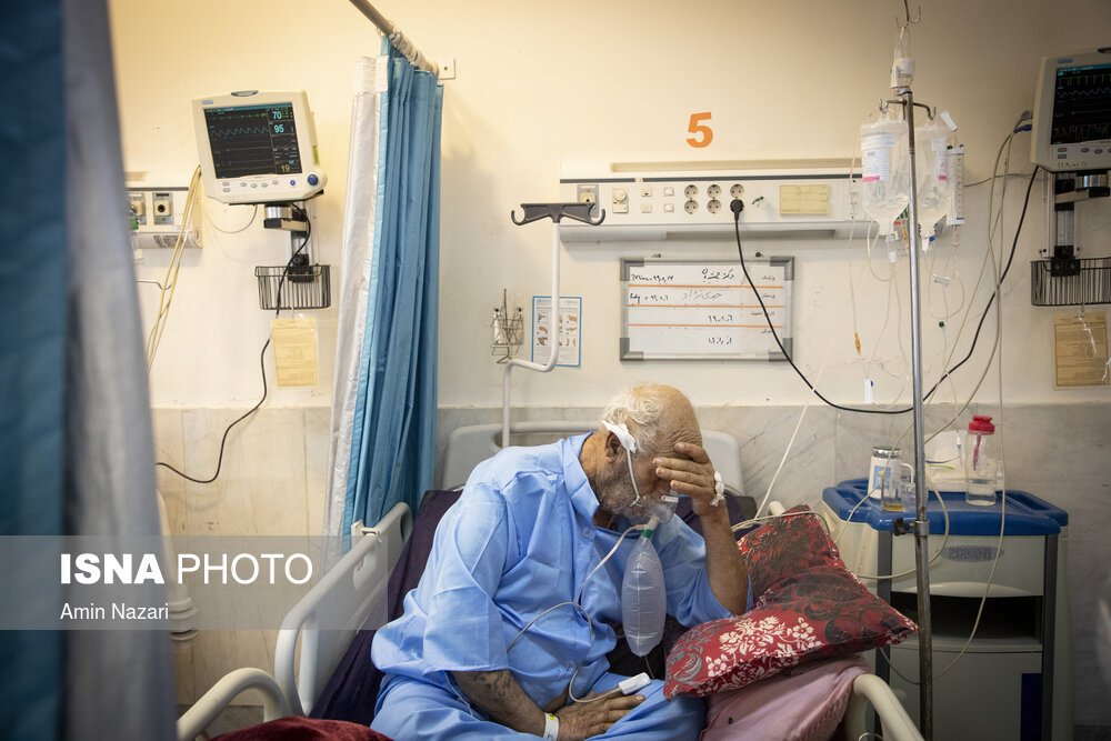 وضعیت حاد کرونا در بیمارستان سینا شهرستان کارون