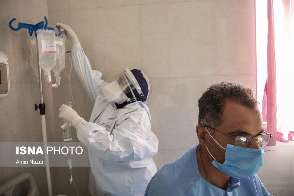 وضعیت حاد کرونا در بیمارستان سینا شهرستان کارون