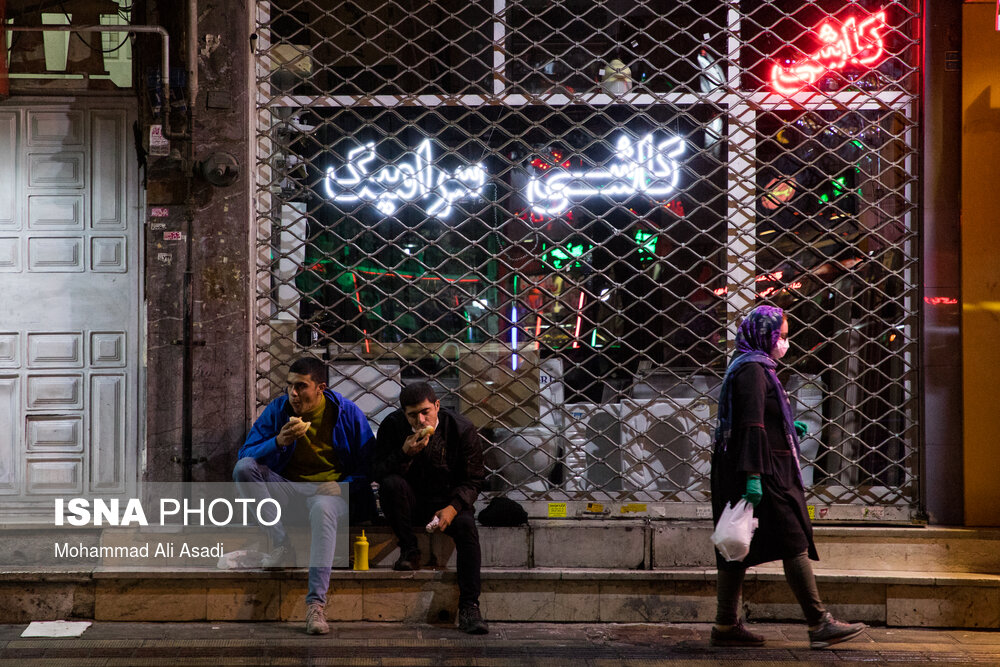 تصاویر:&zwnj; تهران ساعت ۱۸