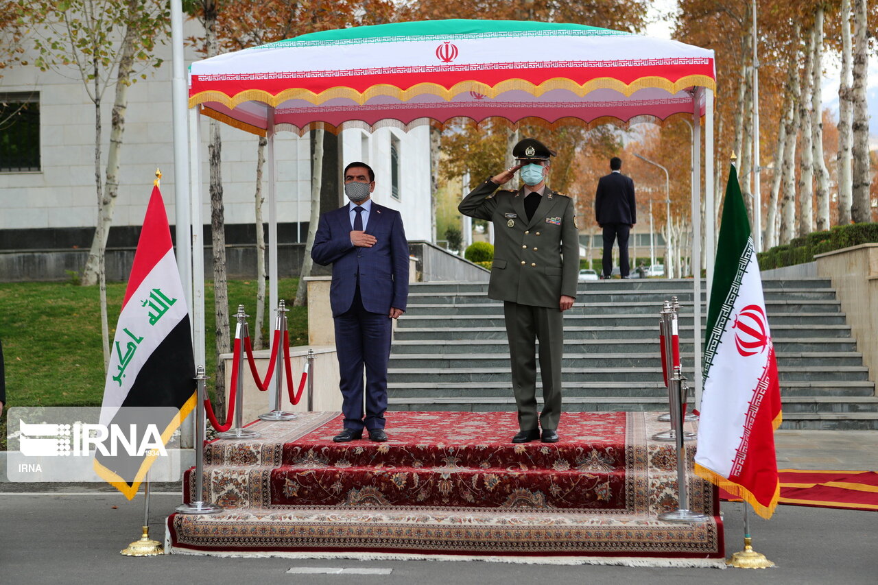 تصاویر: دیدار وزیر دفاع عراق با وزیر دفاع ایران