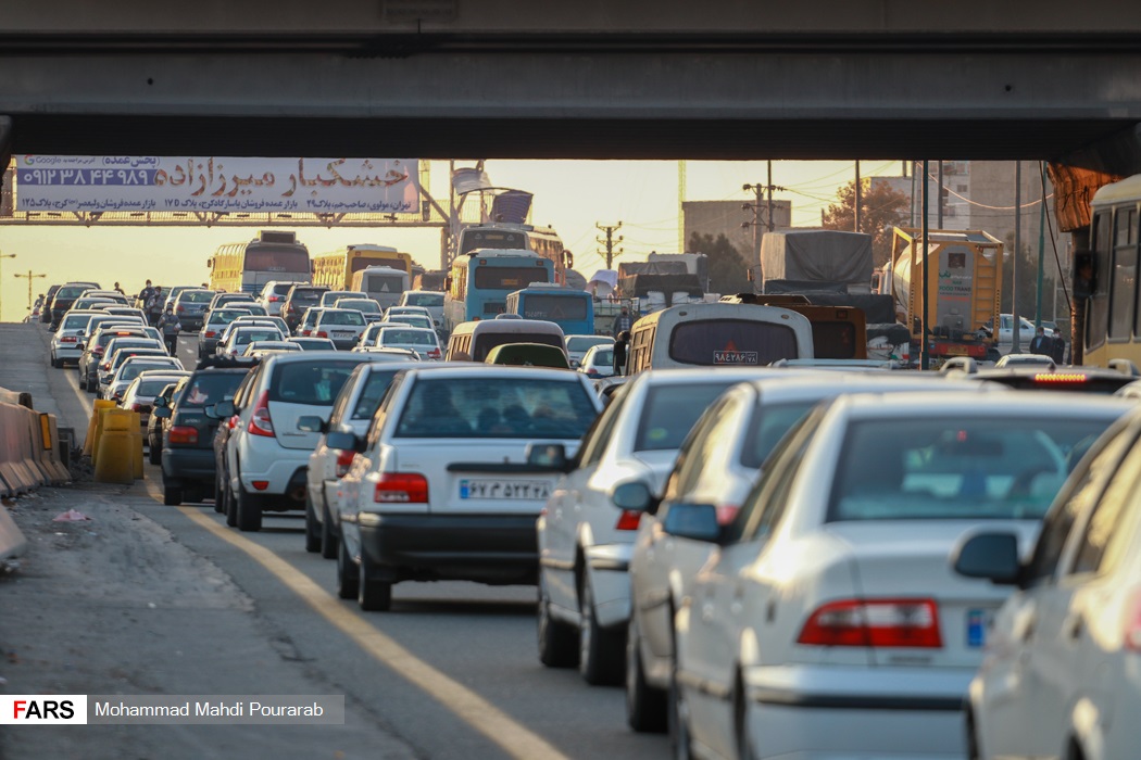 تصاویر: ترافیک سنگین پیش از قرنطینه
