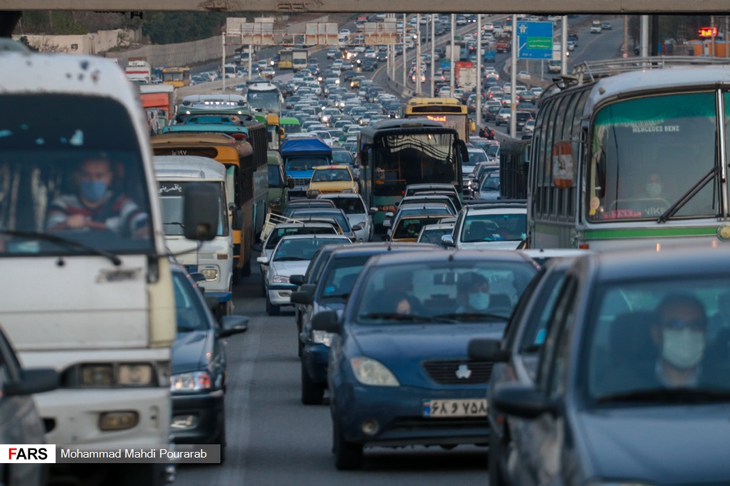 تصاویر: ترافیک سنگین پیش از قرنطینه