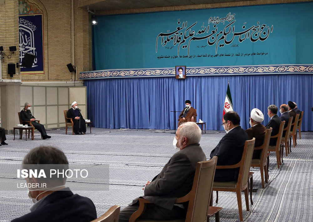 تصاویر: جلسه ستاد ملی مقابله با کرونا در حضور مقام معظم رهبری