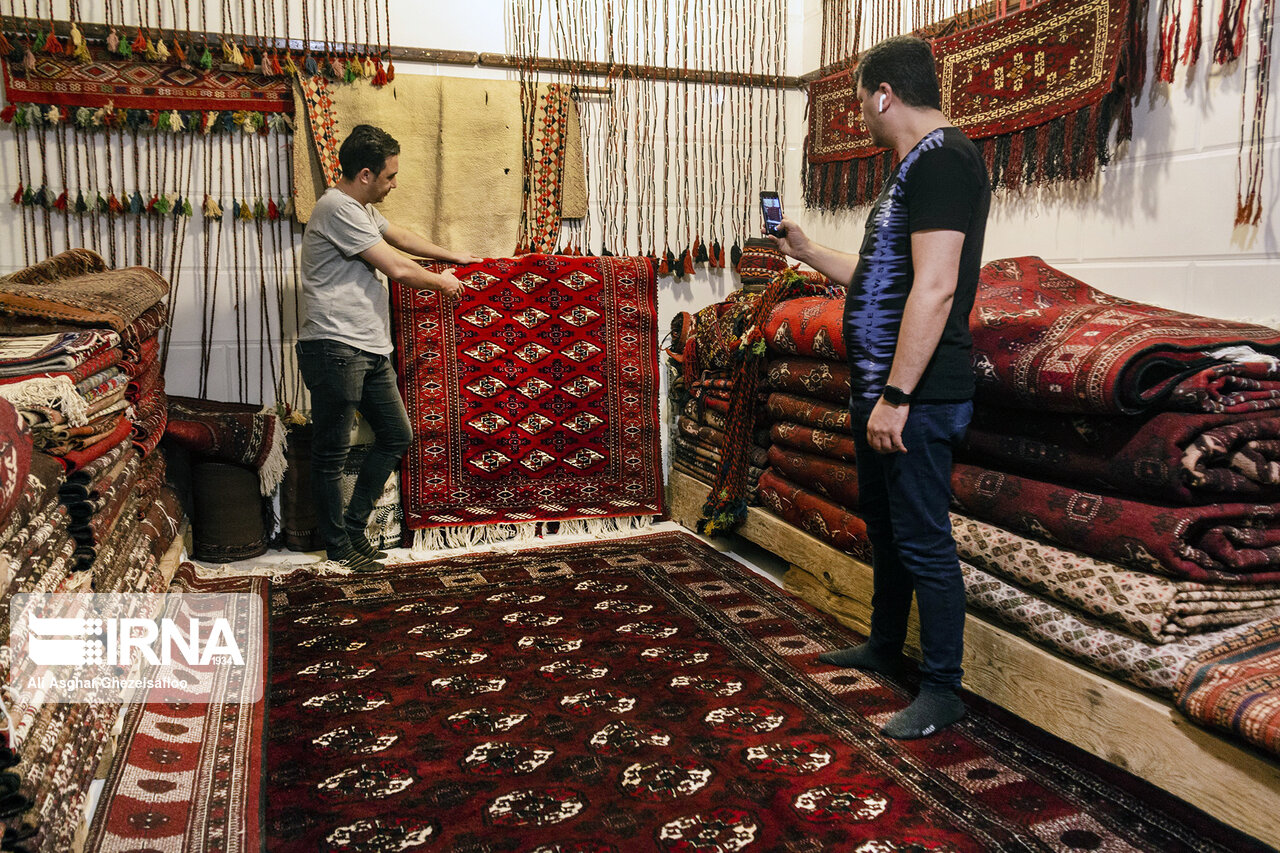 تصاویر: فرش ترکمن هنری از نسل های گذشته