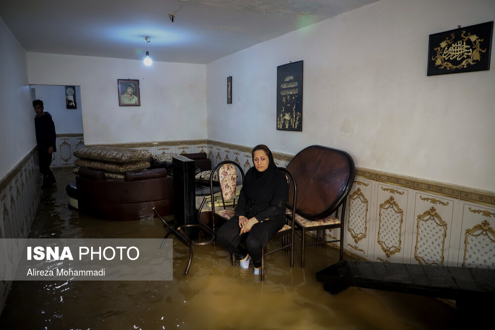 تصاویر: اهواز در آب
