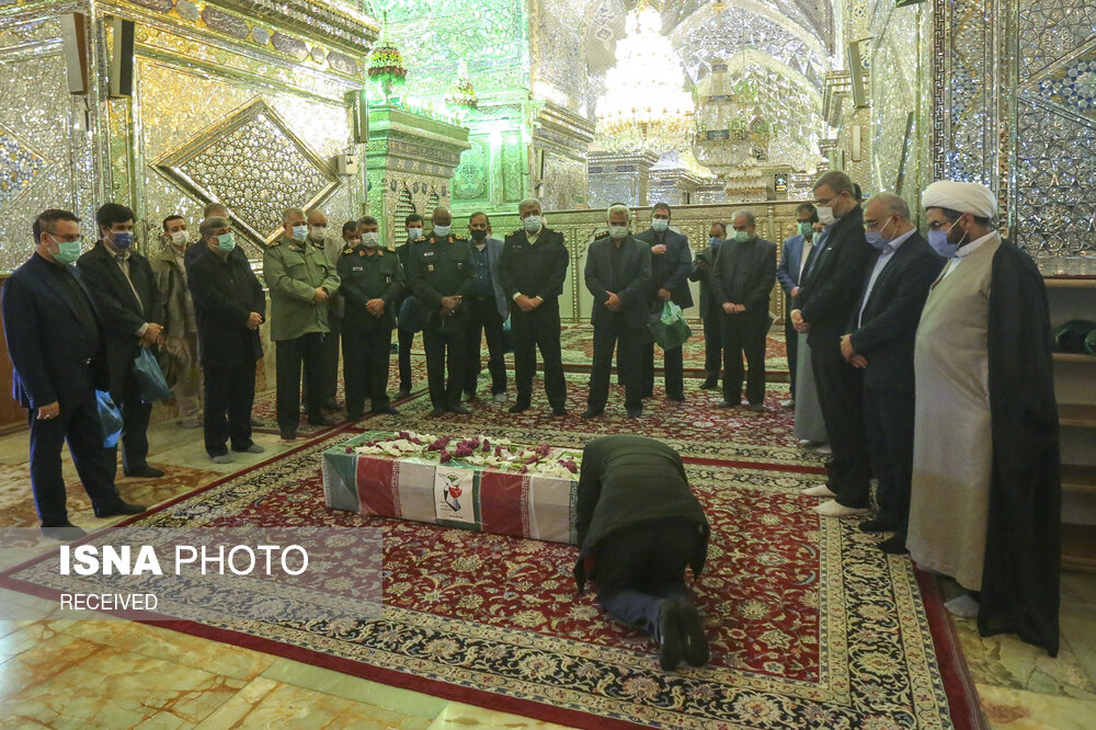تصاویر: تشییع سرلشکر شهید استوار در شیراز