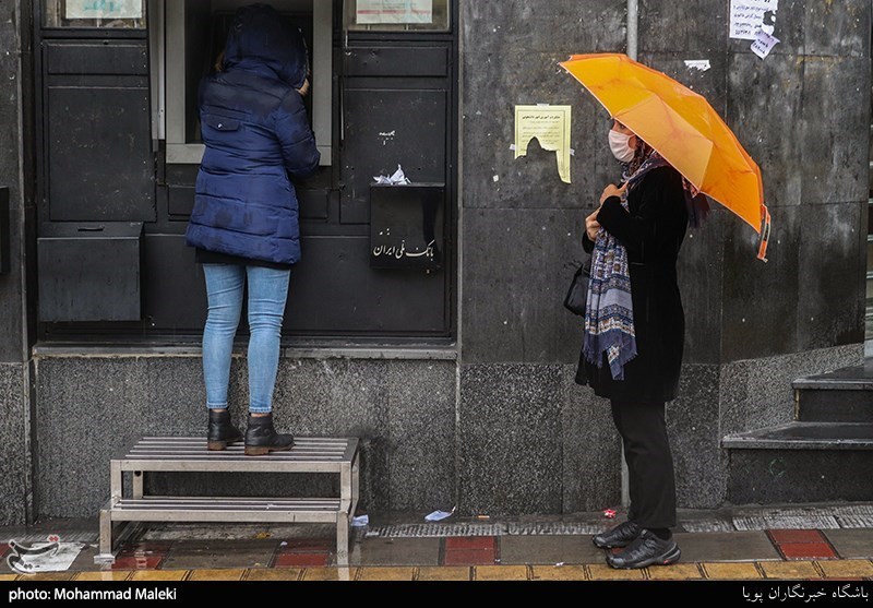 تصاویر: بارش باران در تهران