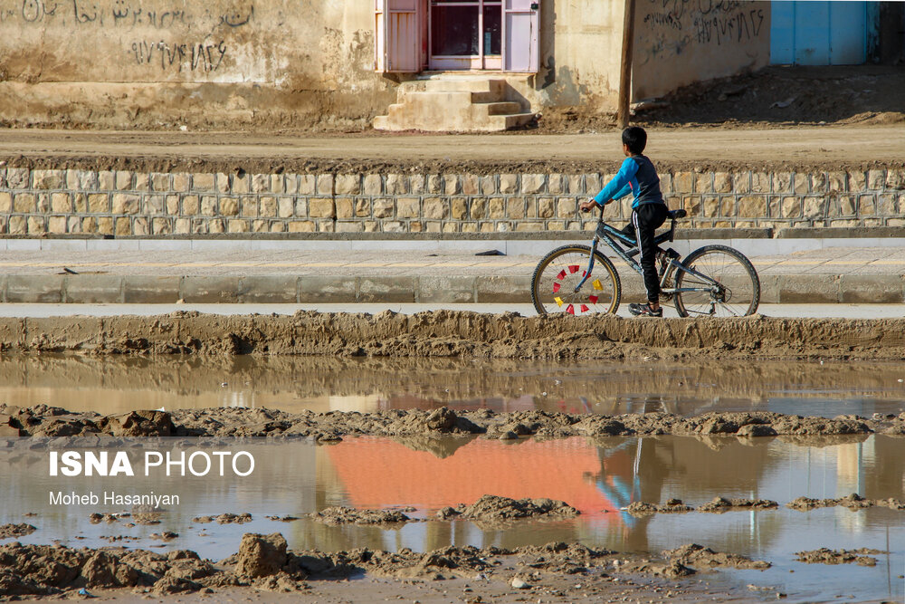 تصاویر:&zwnj; مناطق سیل زده دشتستان استان بوشهر