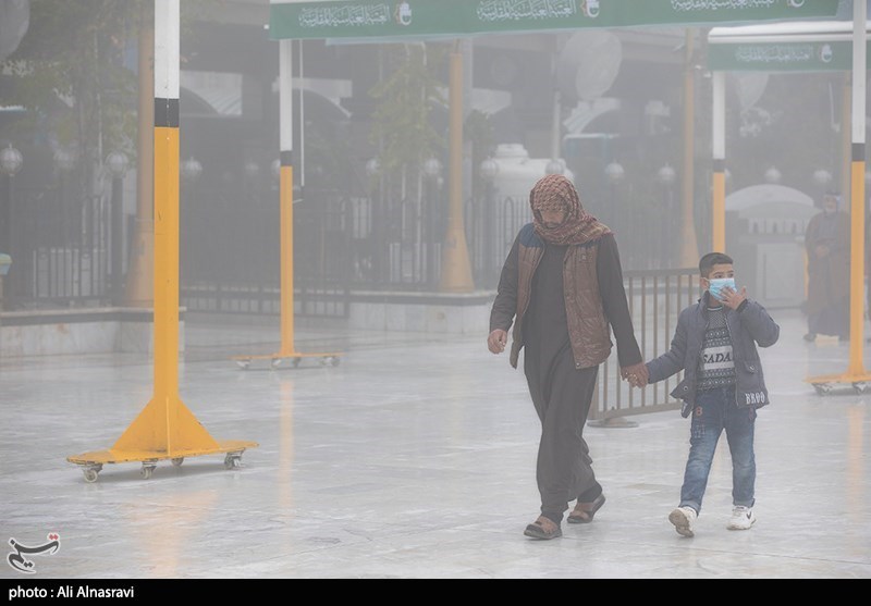 تصاویر: روز مه آلود کربلا