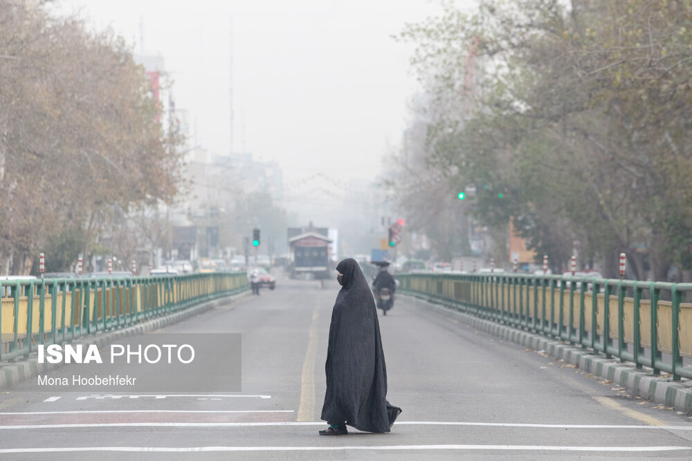 تصاویر: آلودگی شدید هوای تهران