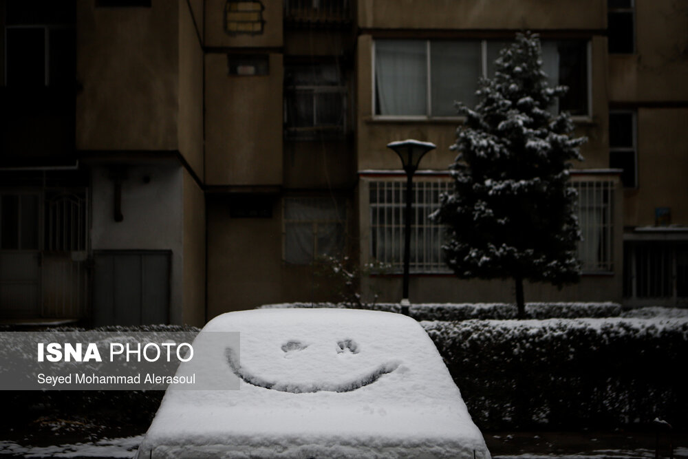 تصاویر: بارش اولین برف پاییزی در مشهد