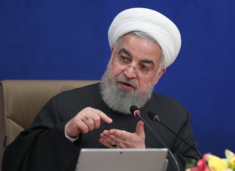 روحانی: دست ما را باز بگذارید در ١٠٠ روز آخر تحریمها را بشکنیم / برخی میگویند دست ظالم باید قطع شود اما اردیبهشت و خرداد کراهت دارد! / اینقدر نگران نباشید که مذاکرات زود به نتیجه برسد و تحریمها برداشته شود و شما در انتخابات به مشکل بخورید روحانی: دست ما را باز بگذارید در ١٠٠ روز آخر تحریمها را بشکنیم / برخی میگویند دست ظالم باید قطع شود اما اردیبهشت و خرداد کراهت دارد! / اینقدر نگران نباشید که مذاکرات زود به نتیجه برسد و تحریمها برداشته شود و شما در انتخابات به مشکل بخورید