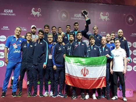 پهلوانان کشتی آزاد ایران با حمایت همراه اول &laquo;قهرمان آسیا&raquo; شدند