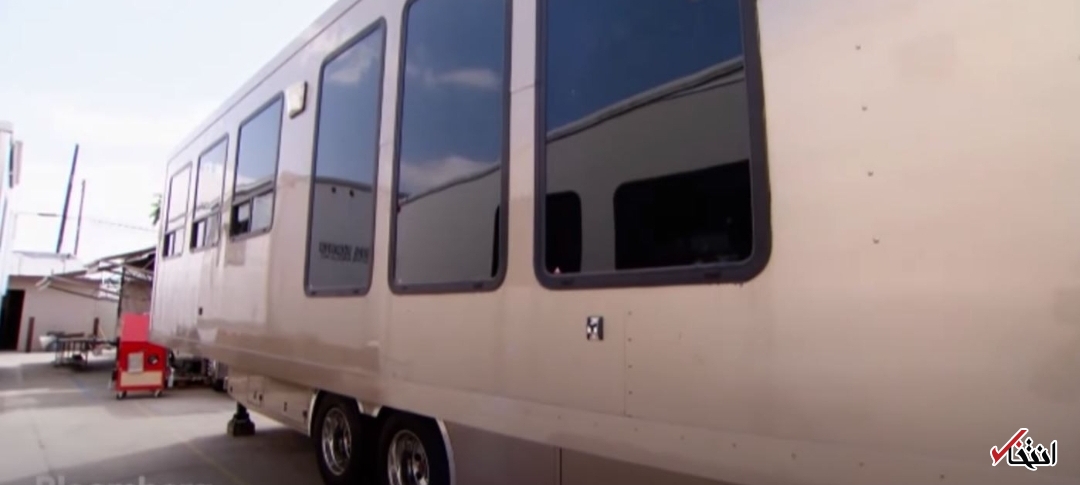 خانه متحرک و لاکچری آقای بازیگر+تصاویر