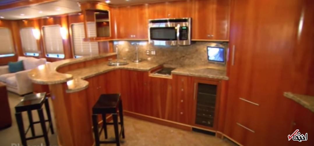 خانه متحرک و لاکچری آقای بازیگر+تصاویر