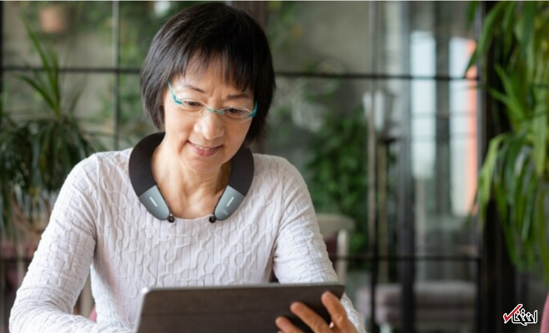 بلندگوی گردنی با کیفیت صدای بالا+تصاویر