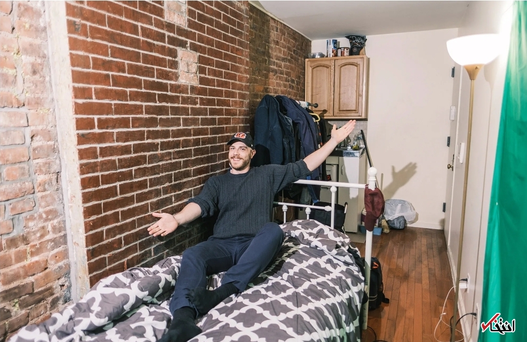 نگاهی به کوچکترین آپارتمان نیویورک+تصاویر