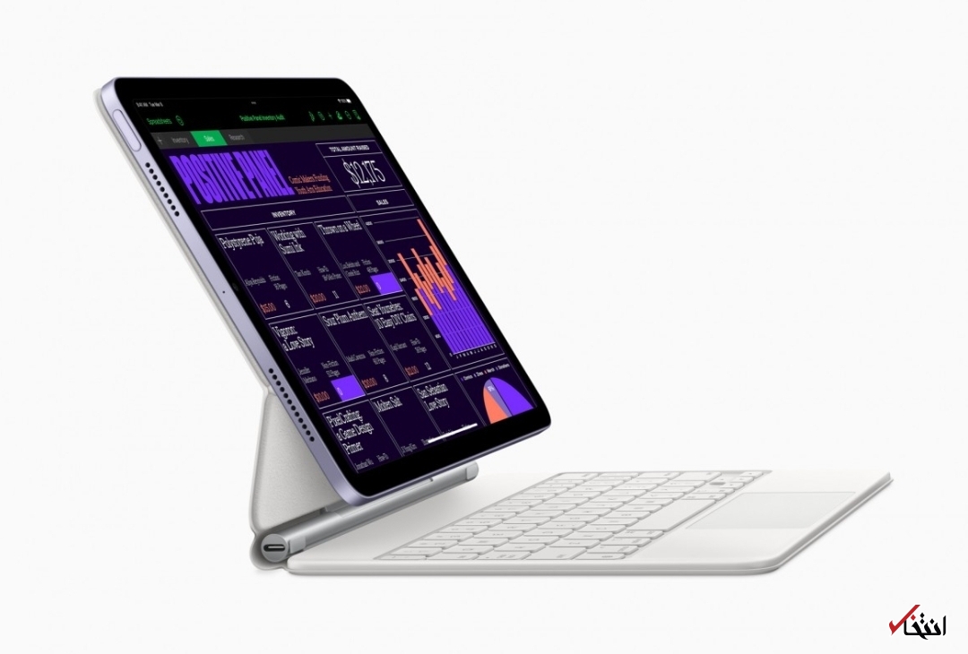 اپل از آیپد ایر جدید با چیپست M۱ و پشتیبانی از ۵G رونمایی کرد