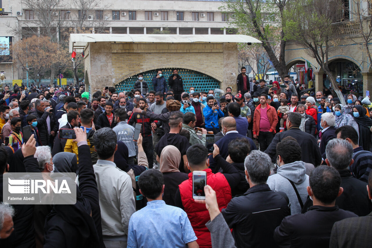 تصاویر: بازار خرید عید یا جشن جهش کرونا؟!