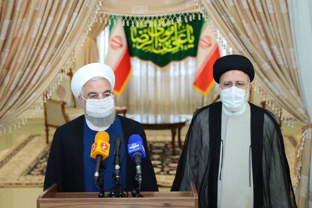 روحانی: دولت از امروز کاملا در کنار رئیس جمهور منتخب است / از ۱۲ مرداد آقای رئیسی رئیس جمهور همه ماست روحانی: دولت از امروز کاملا در کنار رئیس جمهور منتخب است / از ۱۲ مرداد آقای رئیسی رئیس جمهور همه ماست