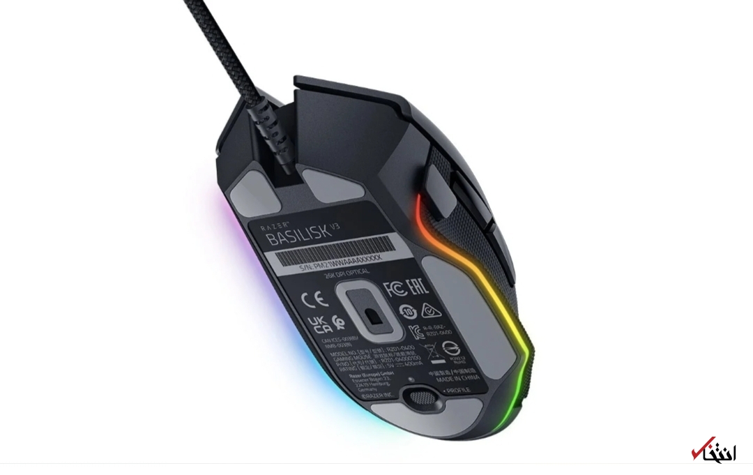 ماوس گیمینگ ریزر با&nbsp; ۱۱&nbsp;