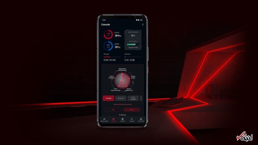 گوشی ROG&nbsp; ۵s ایسوس ویژه گیمر&zwnj;ها +تصاویر