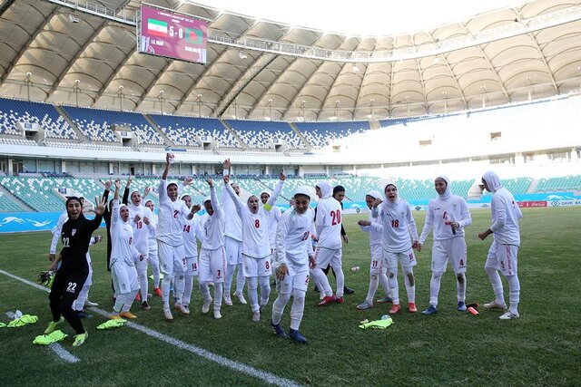 تیم ملی فوتبال بانوان به جام ملتهای آسیا صعود کرد تیم ملی فوتبال بانوان به جام ملتهای آسیا صعود کرد