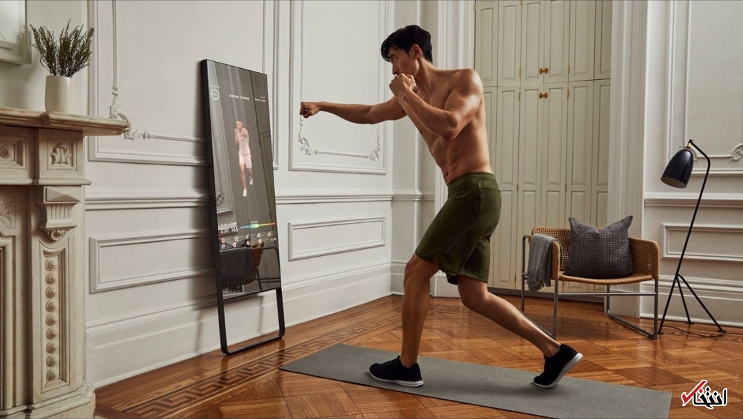 دمبل و آیینه هوشمند ویژه ورزشکاران حرفه&zwnj;ای