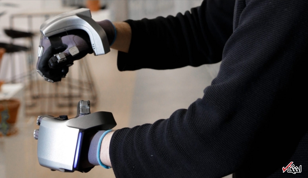 با این دستکش جادویی اشیاء دیجیتال را لمس کنید+تصاویر