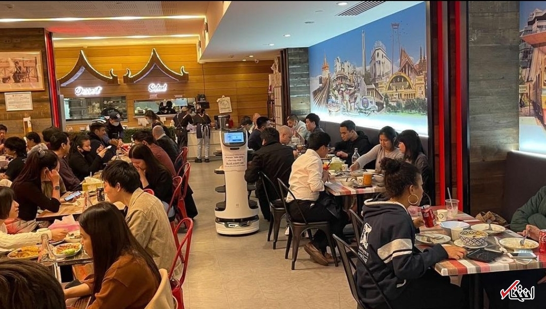 وقتی ربات&zwnj;ها رستوران داری می&zwnj;کنند!