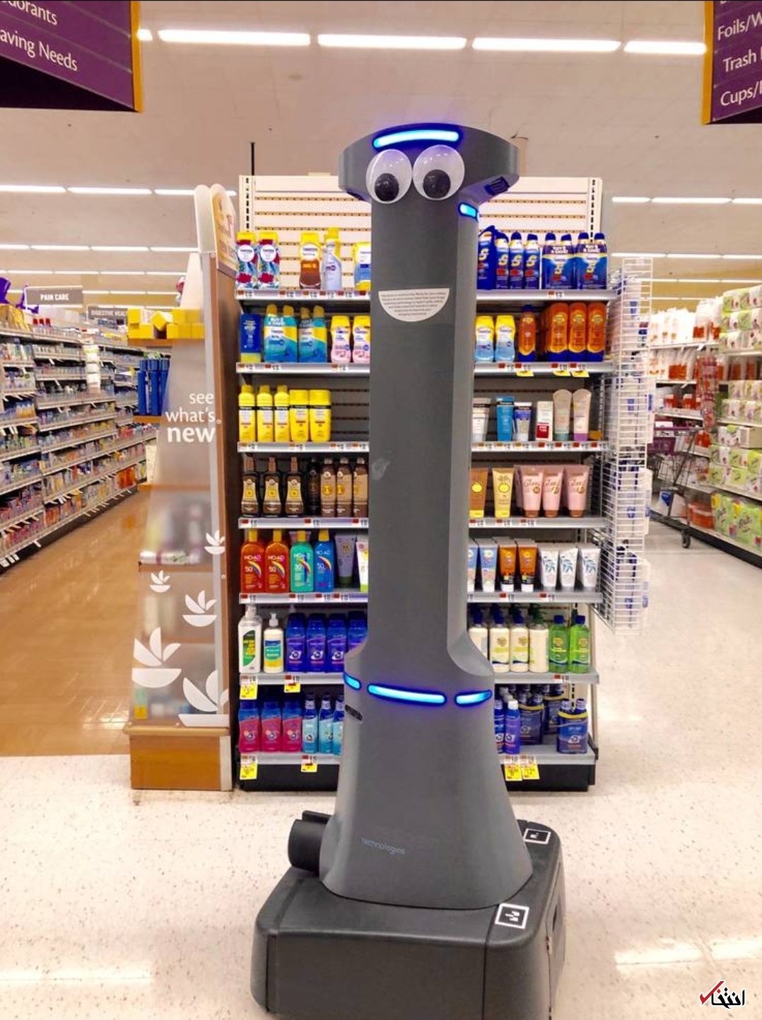 استقبال از ربات&zwnj;های ویژه اسکن در فروشگاه&zwnj;ها