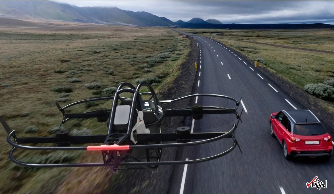 هواپیمای برقی شخصی با ۸ موتور الکتریکی قدرتمند+تصاویر