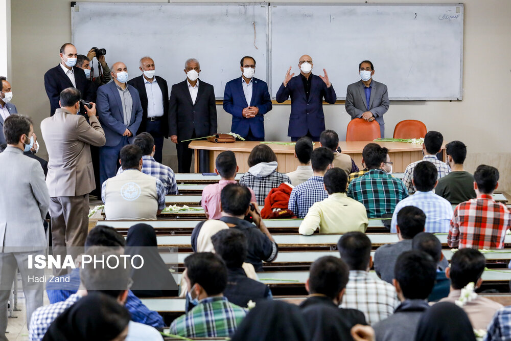 تصاویر: بازگشایی دانشگاه&zwnj;ها با حضور وزیر علوم