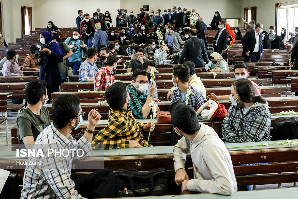 تصاویر: بازگشایی دانشگاه&zwnj;ها با حضور وزیر علوم