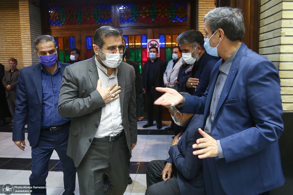 تصاویر: مراسم بزرگداشت مرحوم حسین عبداللهی در مسجد نور تهران
