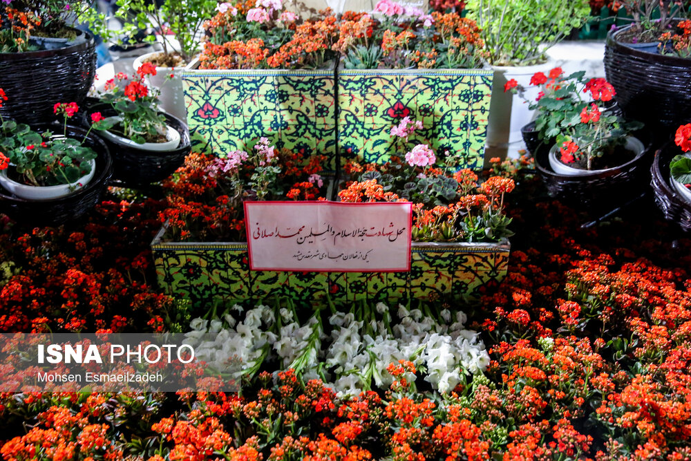 تصاویر: وداع با پیکر شهید حجت&zwnj;الاسلام محمد اصلانی در حرم رضوی