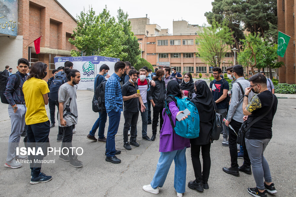 تصاویر: بازگشایی دانشگاه&zwnj; صنعتی شریف بعد از دو سال