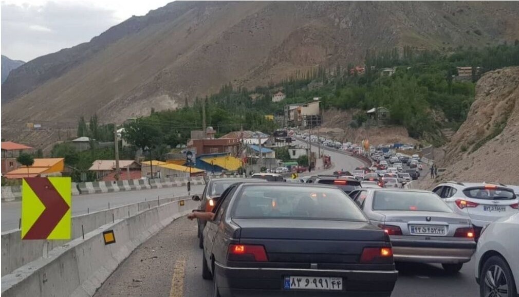 تردد در محور جنوب به شمال جاده چالوس و آزادراه تهران-شمال ممنوع شد