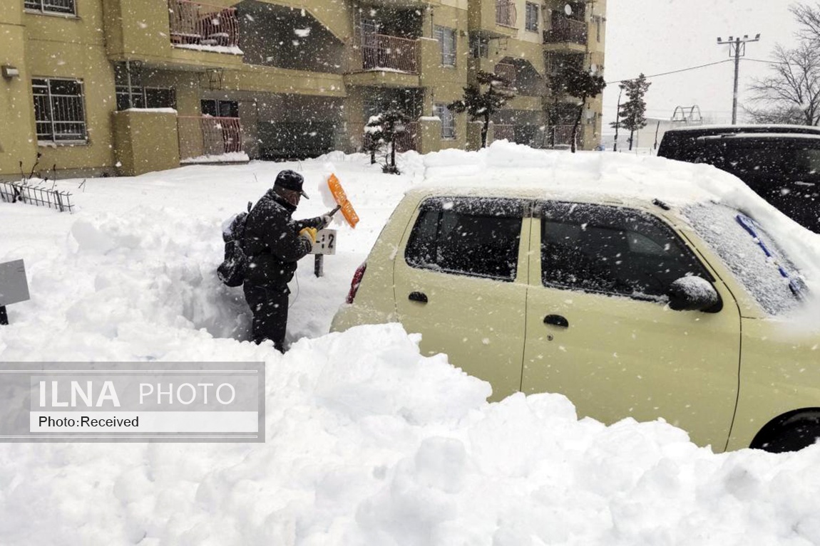 تصاویر: کولاک و یخبندان در آمریکا، کانادا و ژاپن